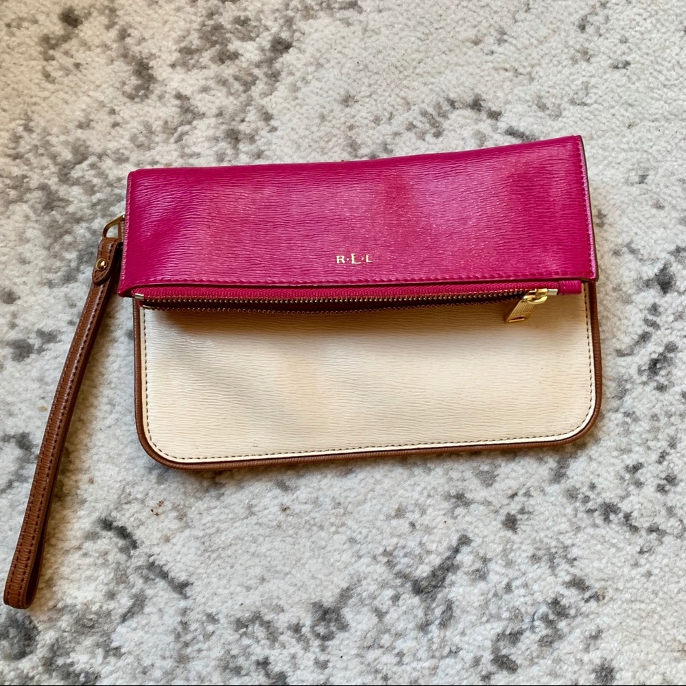 Cute pink clutch